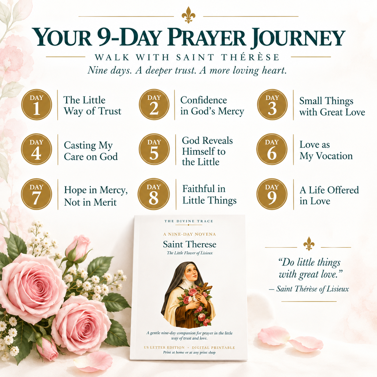 St. Therese 9-Day Novena Prayer Guide - Image 3