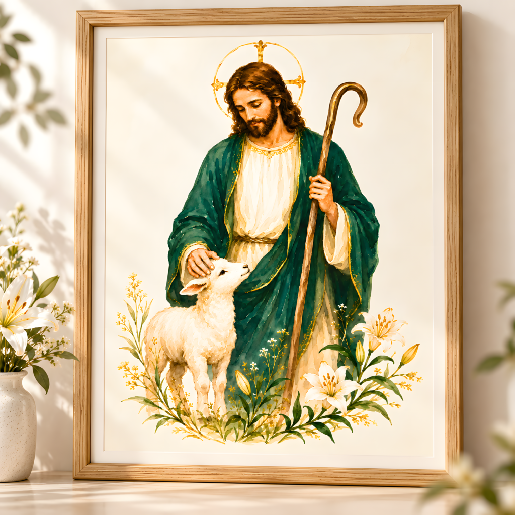 Shop Catholic Devotionals Good Shepherd Catholic Printable Wall Art