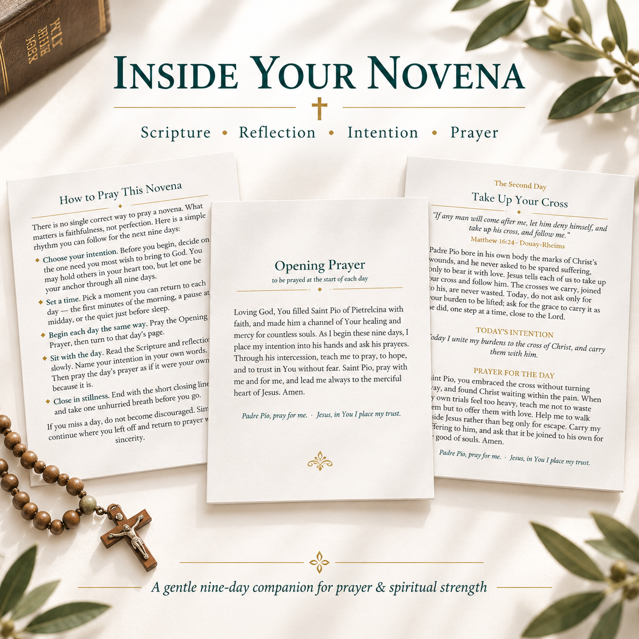 Padre Pio 9-Day Novena Prayer Guide - Image 3