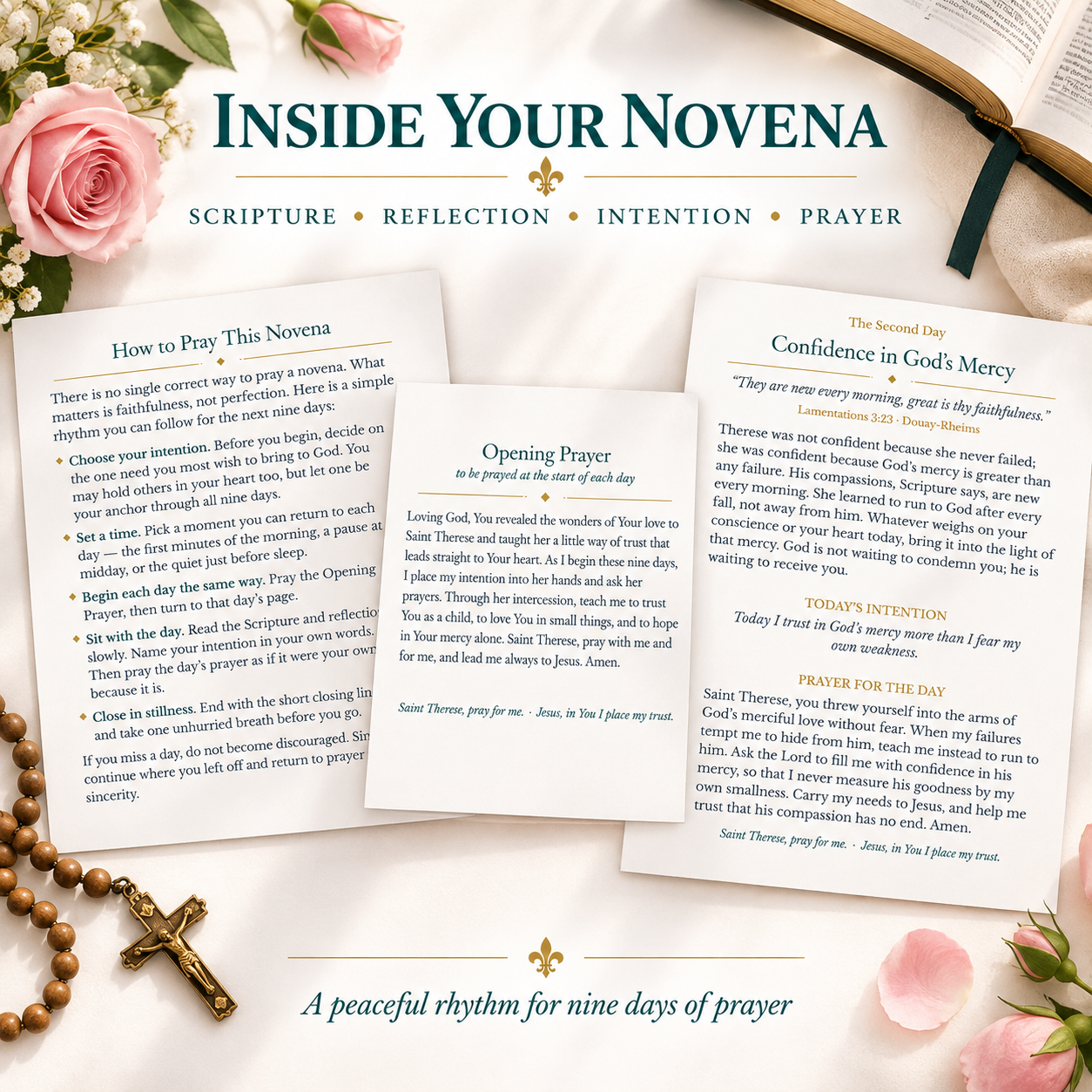 St. Therese 9-Day Novena Prayer Guide - Image 4