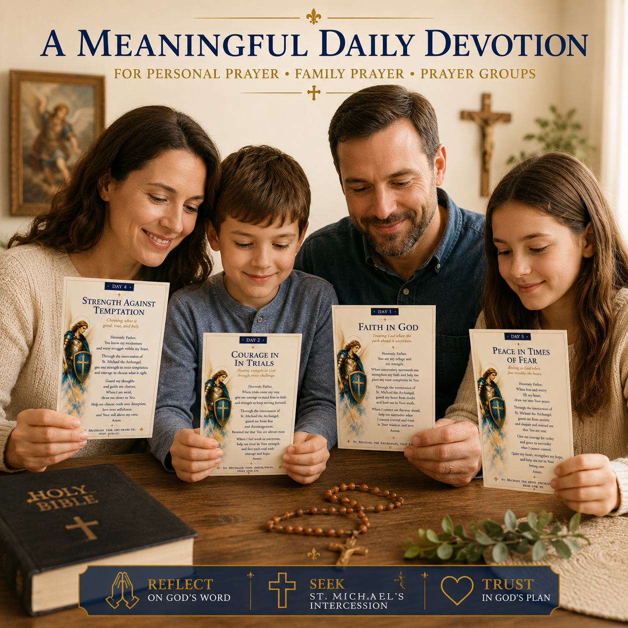 St. Michael 9-Day Novena Prayer Cards - Image 10