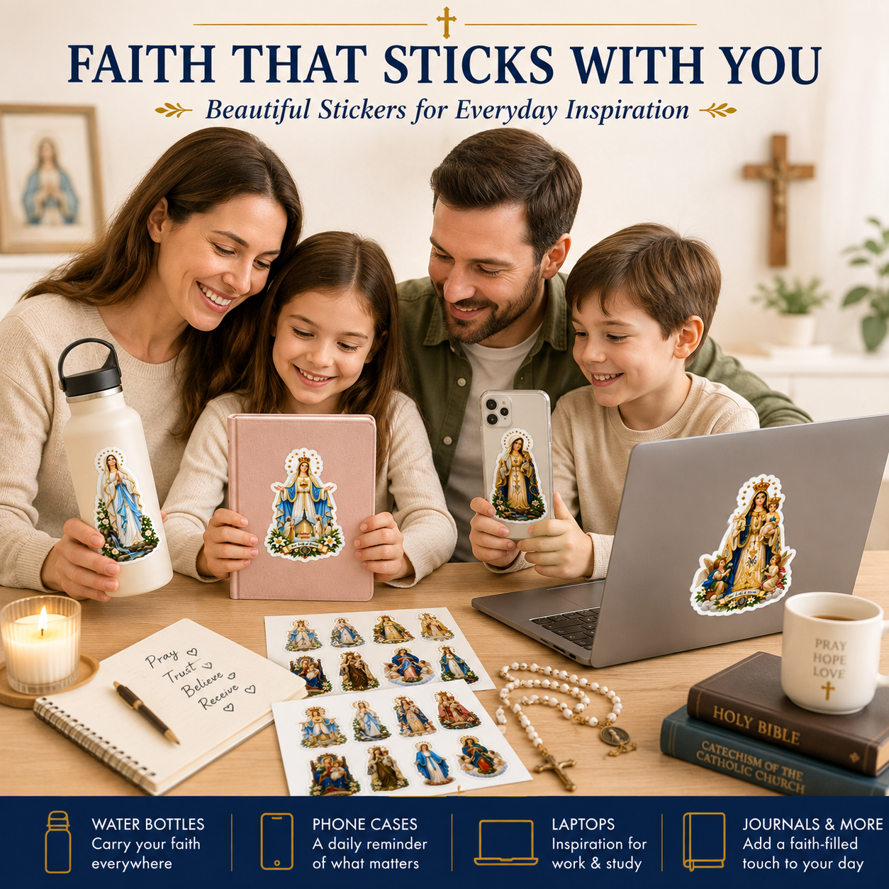 Marian Printable Stickers – 12 Catholic Designs - Image 7