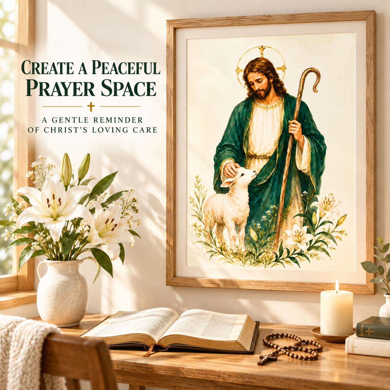 Good Shepherd Catholic Printable Wall Art - Image 7