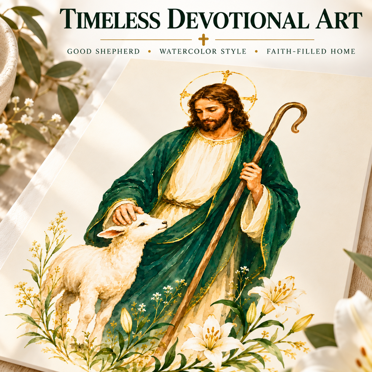 Good Shepherd Catholic Printable Wall Art - Image 5