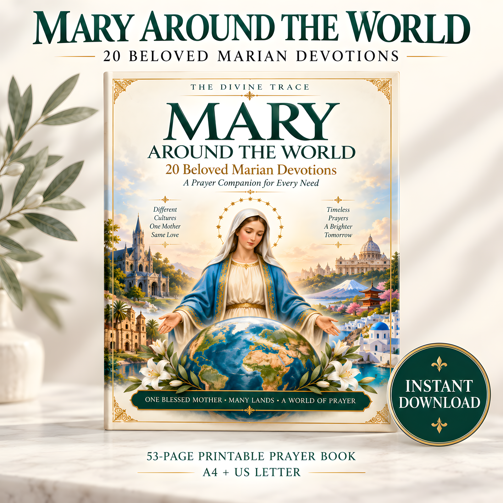 Mary Around the World – 20 Marian Devotions Prayer Book