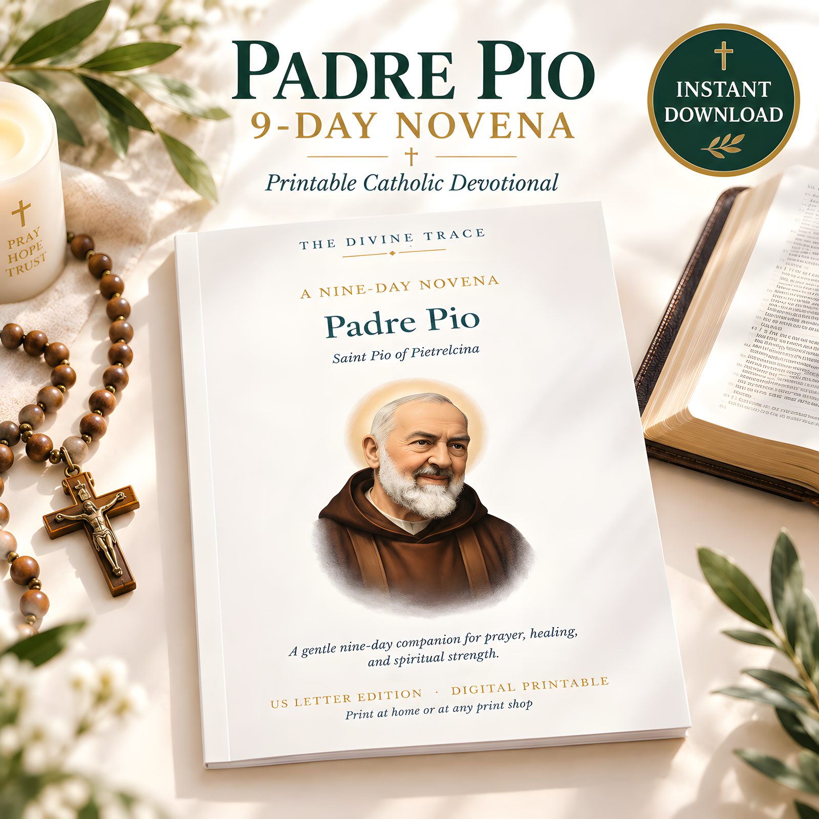 Padre Pio 9-Day Novena Prayer Guide