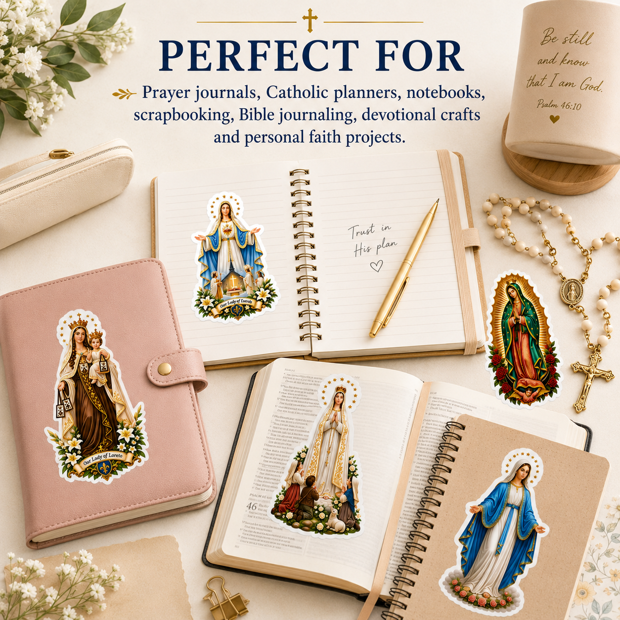 Marian Printable Stickers – 12 Catholic Designs - Image 6