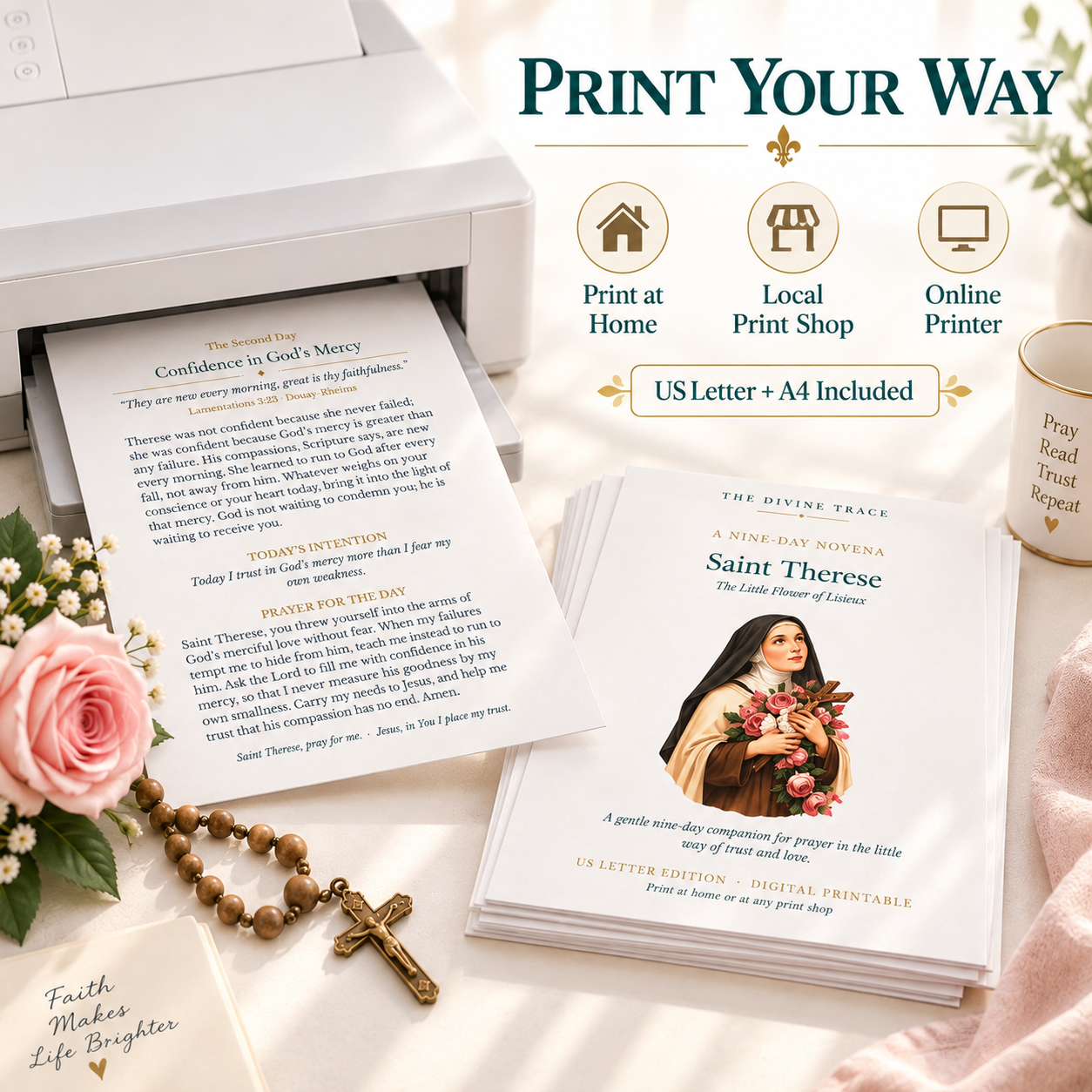 St. Therese 9-Day Novena Prayer Guide - Image 6