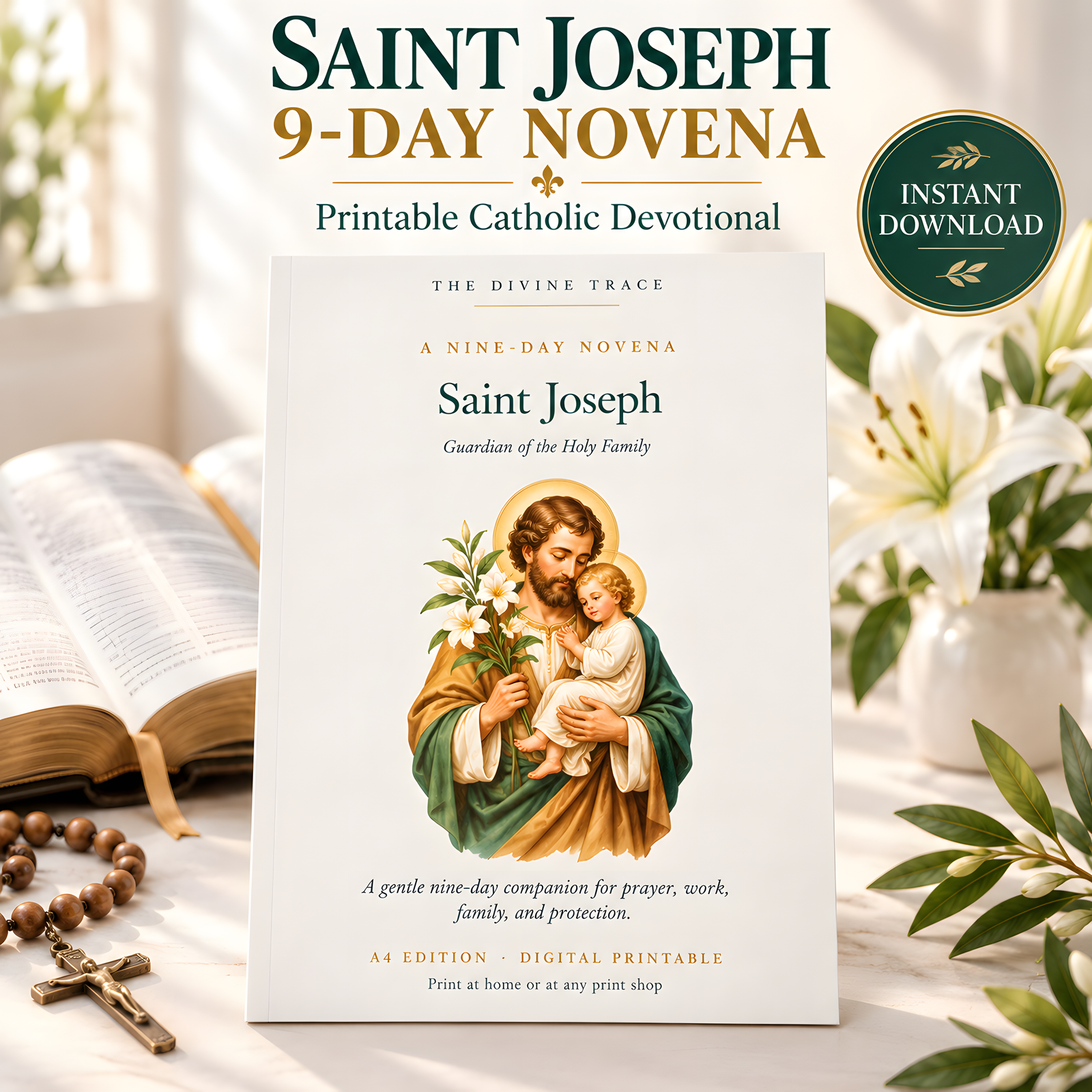 St. Joseph 9-Day Novena Prayer Guide
