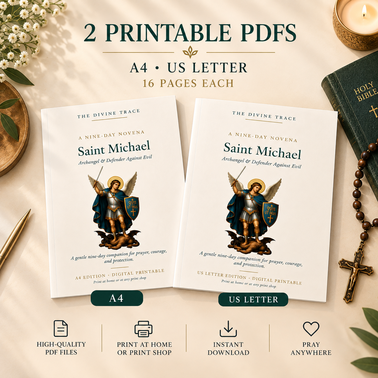 St. Michael 9-Day Novena Prayer Guide - Image 2